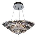 Kalco Allegri Auletta 24In. Convertible Round Pendant/Semi Flush 11426-010-FR001